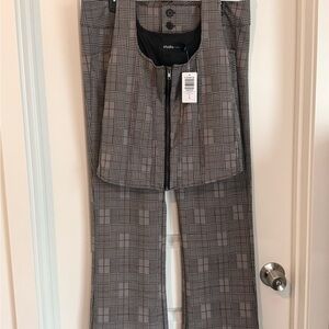 Torrid Gray Plaid Boot Cut Pants